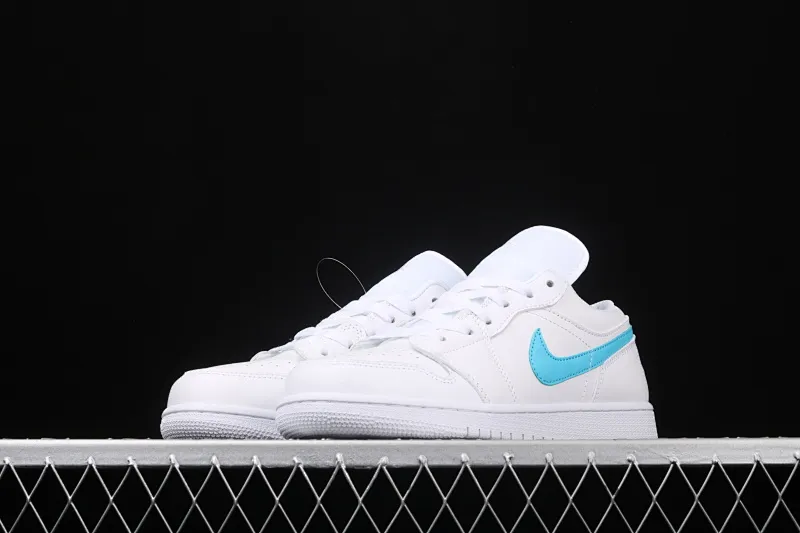 All categories Air Jordan Jordan series basketball shoes Air Jordan 1 Low New version Air Jordan 1 Low "White Multi" AJ1 Joe 1 four-color mandarin duck low-top top-layer leather cultural and leisure sports sneakers CW7035-100